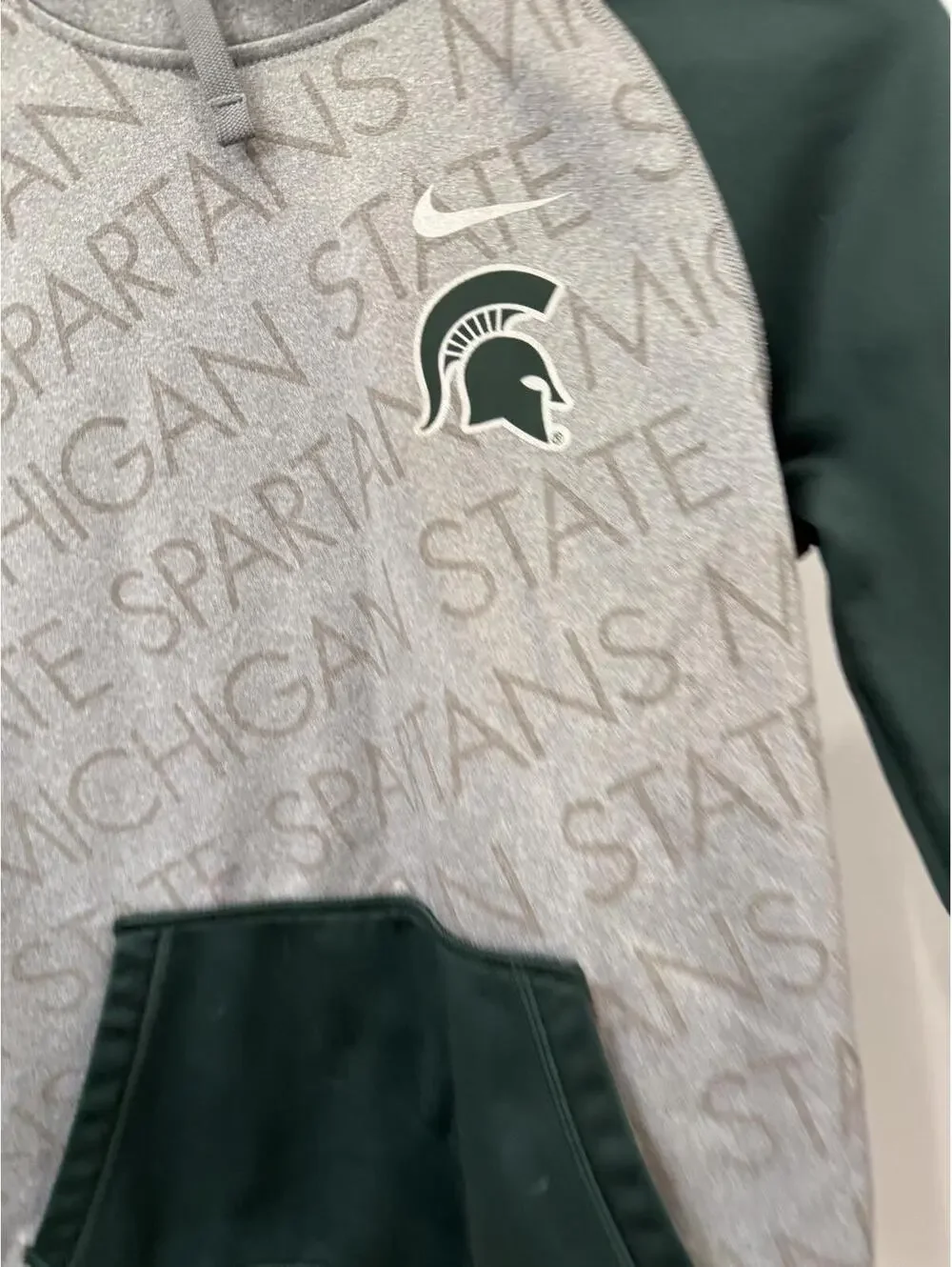 Nike Michigan State Spartans Hoodie Sweatshirt XS